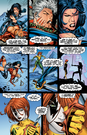 Read Cyber Force  8 Page 9 in English