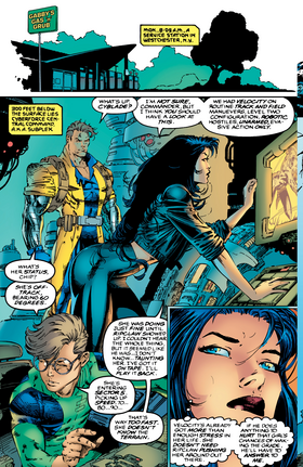 Read Cyber Force  6 Page 10 in English