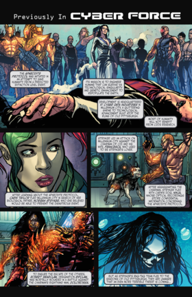 Read Cyber Force  28 Page 3 in English