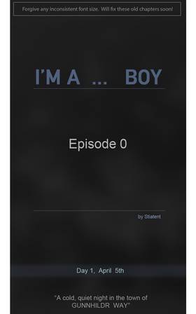 Read I'm ̶n̶o̶t̶ a Sick Boy!  3 Page 1 in English