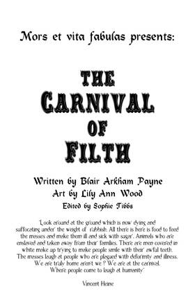 Read Mors et vita fabulas presents :The Carnival of Filth  1 Page 2 in English