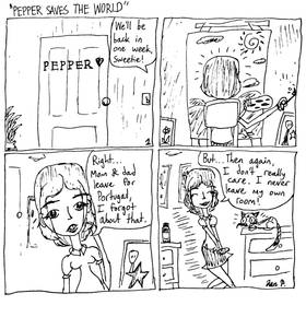 Read Pepper Saves The World  1 Page 1 in English