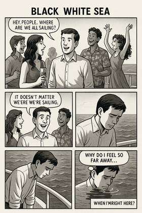 Read Black & White Sea  2 Page 3 in English