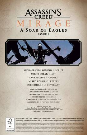 Read Assassin's Creed Mirage: A Soar of Eagles  1 Page 2 in English