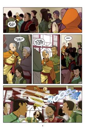 Read Avatar: The Last Airbender  5 Page 8 in English