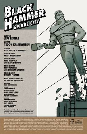 Read Black Hammer: Spiral City--From the World of Black Hammer  1 Page 2 in English