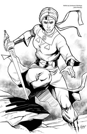 Read Malika: Warrior Queen  2 Page 7 in English