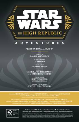 Read Star Wars: The High Republic Adventures Phase III  23 Page 2 in English