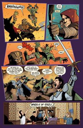Read Stranger Things and Dungeons & Dragons: The Rise of Hellfire  5 Page 9 in English