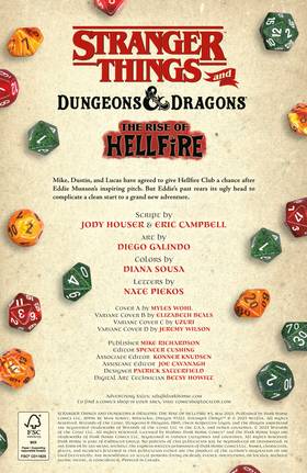 Read Stranger Things and Dungeons & Dragons: The Rise of Hellfire  4 Page 2 in English