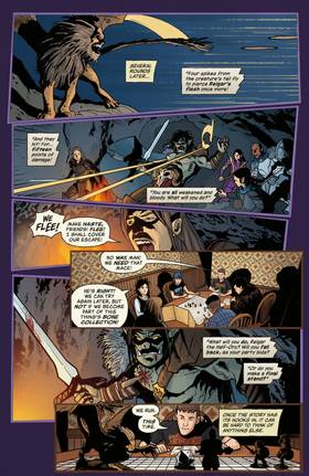 Read Stranger Things and Dungeons & Dragons: The Rise of Hellfire  3 Page 8 in English