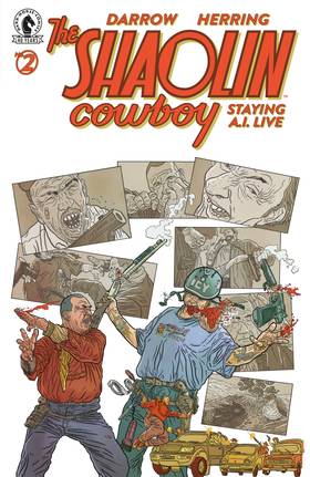 Cover for Shaolin Cowboy: Staying A.I.Live #2