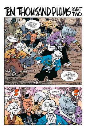 Read Usagi Yojimbo: Ten Thousand Plums  2 Page 3 in English