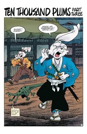 Read Usagi Yojimbo: Ten Thousand Plums  3 Page 3 in English