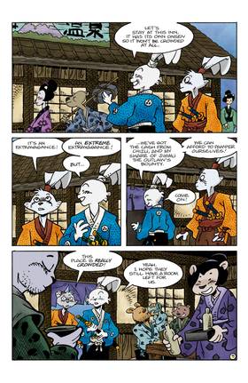 Read Usagi Yojimbo: Ten Thousand Plums  4 Page 5 in English