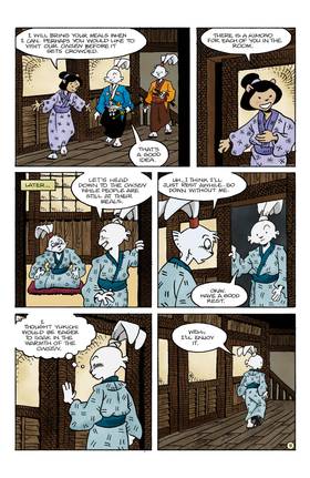 Read Usagi Yojimbo: Ten Thousand Plums  4 Page 7 in English