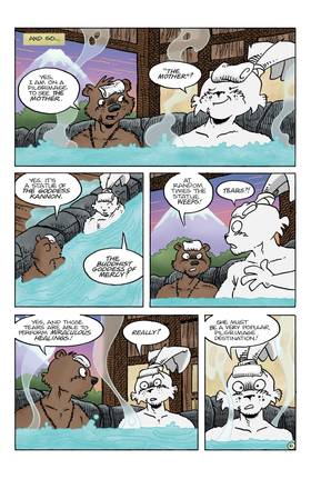 Read Usagi Yojimbo: Ten Thousand Plums  4 Page 8 in English