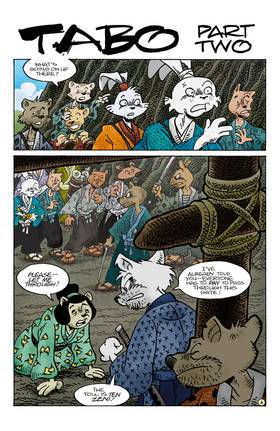 Read Usagi Yojimbo: Ten Thousand Plums  5 Page 3 in English