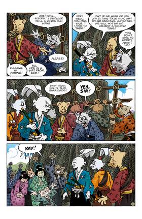 Read Usagi Yojimbo: Ten Thousand Plums  5 Page 10 in English