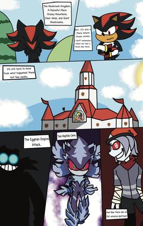 Read NRG COMICS: Shadow The Hedgehog Whereabouts  1 Page 2 in English