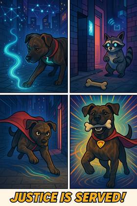 Read KONA: The Superhero Dog  1 Page 3 in English