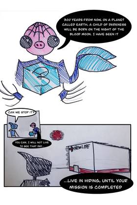 Read Pigwhaleverse 1: Wrath of Meschen  3 Page 3 in English