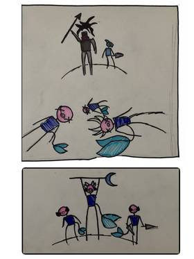 Read Pigwhaleverse 1: Wrath of Meschen  7 Page 2 in English