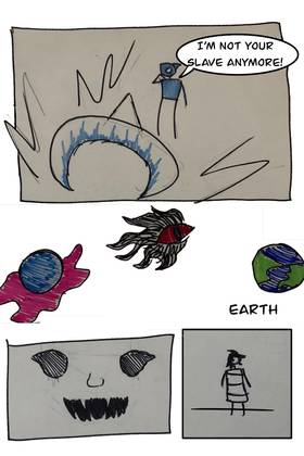 Read Pigwhaleverse 1: Wrath of Meschen  7 Page 3 in English