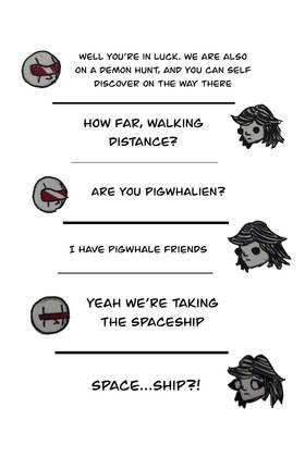 Read Pigwhaleverse 1: Wrath of Meschen  7 Page 8 in English