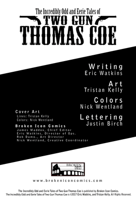 Read The Incredibly Odd and Eerie Tales of Two Gun Thomas Coe  2 Page 2 in English