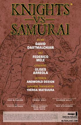 Read Knights Vs. Samurai  1 Page 3 in English