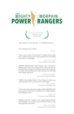 Read Mighty Morphin Power Rangers: Year One - Deluxe Edition  1 Page 3 in English