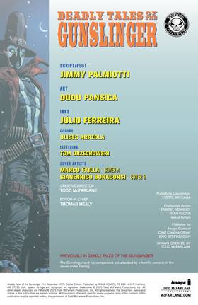 Read Deadly Tales of the Gunslinger Spawn  12 Page 2 in English