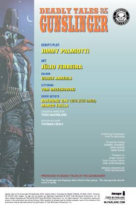 Read Deadly Tales of the Gunslinger Spawn  9 Page 2 in English