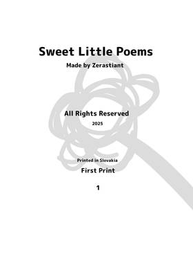Read Sweet Little Poems  1 Page 1 in English