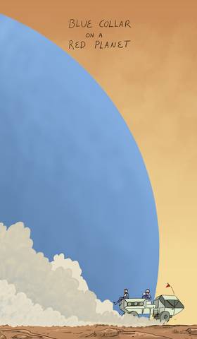 Read Blue Collar on a Red Planet  1 Page 1 in English