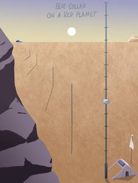Read Blue Collar on a Red Planet  3 Page 1 in English
