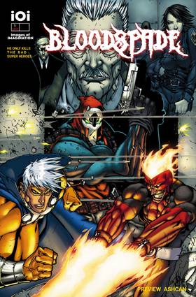 Read BLOODSPADE Preview Ashcan #01  1 Page 1 in English