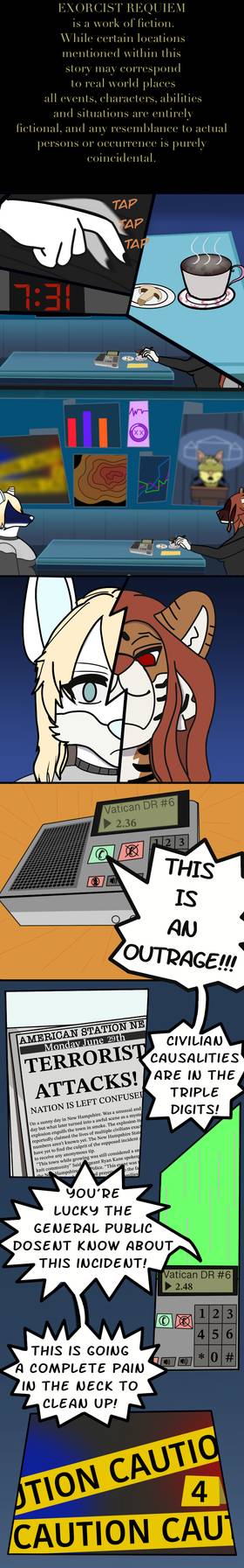 Read EXORCIST REQUIEM   1 Page 1 in English