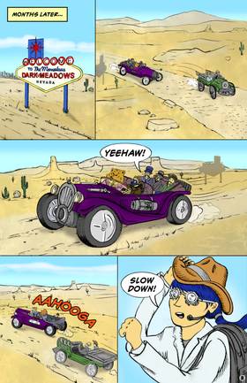Read Dark Meadows  8 Page 1 in English
