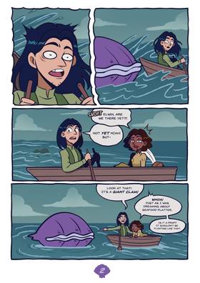 Read The Clam Lady  1 Page 3 in English