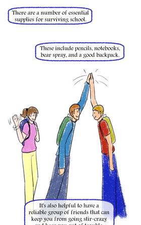 Read High School Lessons  7 Page 1 in English