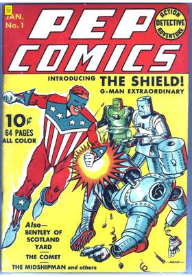 Read PEP Comics  1 Page 1 in English