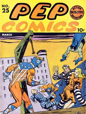 Read PEP Comics  25 Page 1 in English