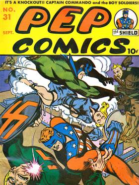 Read PEP Comics  31 Page 1 in English