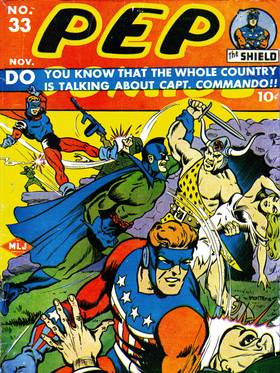 Read PEP Comics  33 Page 1 in English