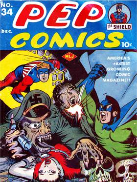 Read PEP Comics  34 Page 1 in English