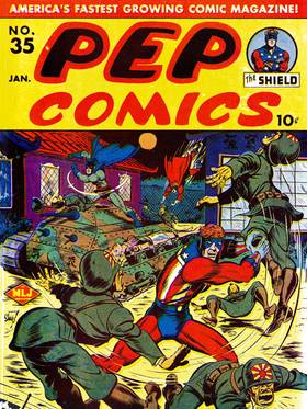 Read PEP Comics  35 Page 1 in English