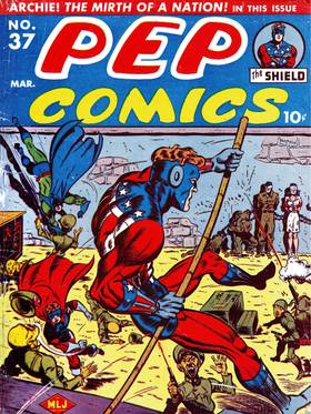 Read PEP Comics  37 Page 1 in English