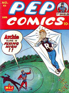 Read PEP Comics  45 Page 1 in English